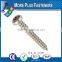 Made in Taiwan Zinc Plated Stainless Steel Black Oxide Sheet Metal Screw