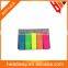 PET removable neon color sticky notes with box