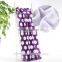 Super water absorbent 100% cotton purple terry bath towel