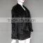 New fashion high quality long sleeve natural soft rabbit fur overcoat fine workmanship