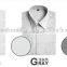 OEM classic summer short sleeve shirt big size for men white, gray, dark gray, cotton 100%