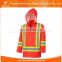 Cheap High Visibility Reflective Safety Pvc Military Poncho Raincoat