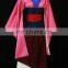 Fast Delievery Fantasia Anime Promotion Custom Made Adult Asian Hua Mulan Princess Dress Costume Adult Women Halloween Cosplay P