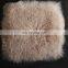 NEW GENUINE MONGOLIAN SHEEPSKIN LAMB WOOL FUR CUSHION COVER all sizes