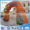 Yellow Children Theme Inflatable Entrance Arch For Activity
