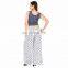 Women Wear Floral Fashionable Trousers Loose Wide Leg Lounger Plus Size Yoga Pants