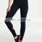 Yihao 2015 latest fashion design tight fitted nice color waistband high quality lycra sports fitness leggings