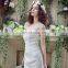 Glamorous Cap Sleeve Lace-Up Lace Wedding Dress Mermaid Wedding Dresses SQS042