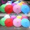 Handmade Nylon Fabric Bamboo Ribs Craft Design Beach Wedding Umbrella for Bride