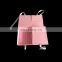 High quality ribbon folding box with custom logo and pvc lid
