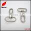 Factory supply 30mm shiny silver strong snap hook for handbag