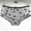 Yun Meng Ni Sexy Underwear Custom Fancy Lip Print Lady Brief Soft Cotton Women Mature Panties