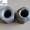 High yield fully screw thread steel bar coupler with Central stop