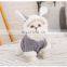 cute cat clothes pet dog cat thickened warm winter coat cute rabbit coat with ear