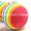 Dog chew EVA foam toy cotton rainbow ball for dog molar teeth cleaning pet toy