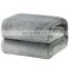 100% Polyester Sherpa Solid Color Baby Flannel Blanket 250Gsm Throw Blanket