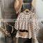 2020 autumn new girl Korean style floral long-sleeved dress, baby girl, western style lace collar cotton skirt