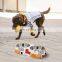 100% Melamine Double Pet Bowl Stainless Steel Pet Dog Double Food Bowl