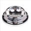 HQP-WS006 HongQiang Shatterproof Anti-slip Multi Size Non-slip Stainless Steel Pet Dog Water Food Bowl Pet Feeder