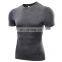 Wholesale Custom High Quality Fitness Compression Sport Gym T Shirt for Men