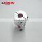 Ball screws shaft connection jaw coupling,flexible shaft coupling for stepper motor, plum coupling