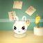 Rabbit shape ABS plastic shell led light touch sensor light with remote BUNNY led night for lamps home decor