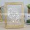 Quick Shipping New design 3d photo frame light Led night light for girls gift