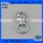 Stainless steel snap shackle with swivel round eye