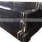 ASTM A500 Construction building materials Black welded ms square and rectangular steel pipe