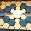 Hexagonal Panel Design 3D Wall Decoration Cladding Aluminum Sheet Facade