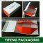 Customize Logo Foldable Matte Black Cardboard Box For Wholelsale