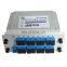 YaTai type c sc connector wdm 1x16 way fiber optic optical plc splitter
