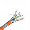 sstp high speed rj45 bare copper wire cat7 ethernet cable