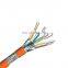 sstp high speed rj45 bare copper wire cat7 ethernet cable