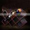 Factory Wooden MDF pu Display Red Wine Bottle Rack