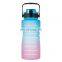 2021 Manufacturing Direct Sale Gym Motivational Custom Plastic Gallon Water Bottle