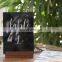 Black Wedding Sign Holder Display Acrylic Table Numbers Wedding Welcome sign