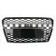 New ABS facelift mesh grille for Audi A7 radiator honeycomb grills front bumper grill RS7  no logo style  2013-2015