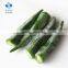 New Crop L 6 - 9 cm 8-12 cm 1 / 2 inch cut Iqf Frozen Okra Cut