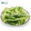 Sinocharm  5-7 mm BRC-A approved IQF  Green Pepper Strips Frozen Green Pepper