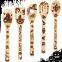 Bamboo utensil set Christmas kitchen utensil Halloween kitchenware from China