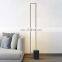 Modern Minimalist Floor Lamp Creative Personality Style Bedroom Living Room Indoor Decoration Vertical Line Standing Light