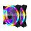 RGB Computer Water Cooler Cooling Fan Colorful LED Air Cooler PC Computer GPU Cards Fan LED Light RGB Gaming Fans