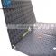 Anti slip plastic round mats anti-impact crane stabilizer pad customized hdpe road mat