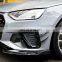 High quality the latest bodykit body kit the front bumper sets facelift to RS4 style for Audi A4 B10 car parts 2020-2021