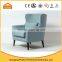 KD button tufted butterfly wing lounge sofa chair for commercial use