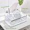 3 Piece Sturdy Kitchen Sink Side Draining Kitchen Counter Top Chrome Dish Drying Rack,Dish Rack and Drainboard Set
