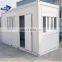 40ft China design prefabricated luxury living homes container house light steel flat pack prefab house