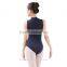 Turtle-neck Zipper Tank Gymnastics Leotard for Sale