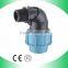 pp compression fittings series pp thread male tee